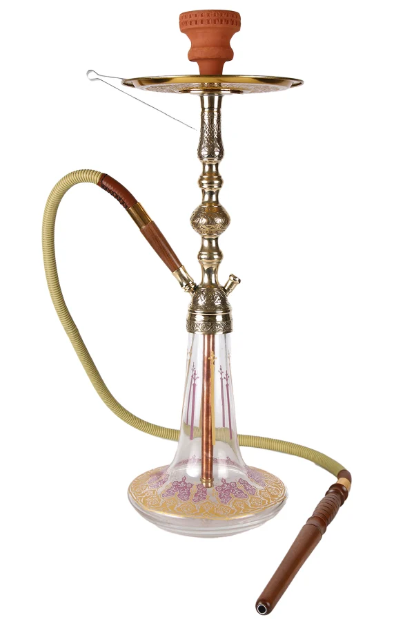 HOOKAH KILITLI YALDIZLI SISELI KAHVECI SET